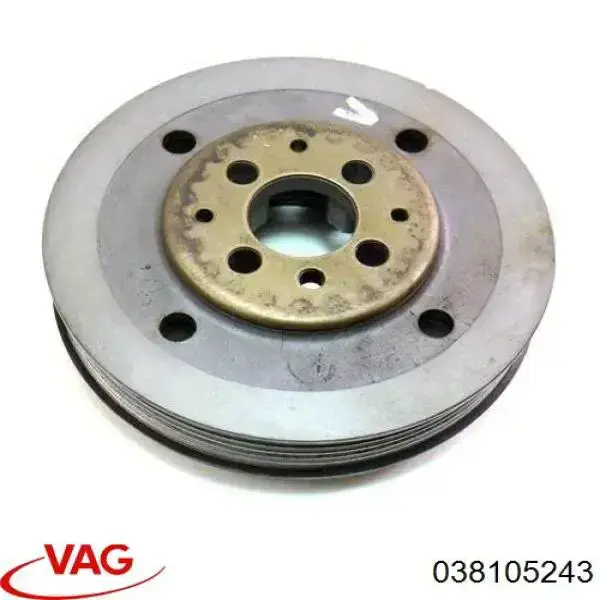 038105243 VAG Демпфер колінвалу