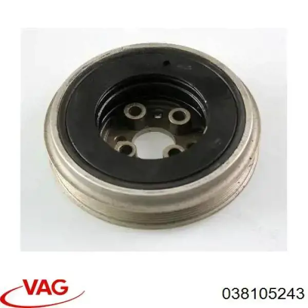 Шків колінвала (демпфер ) VAG 038105243 ціна, від 8.87 USD