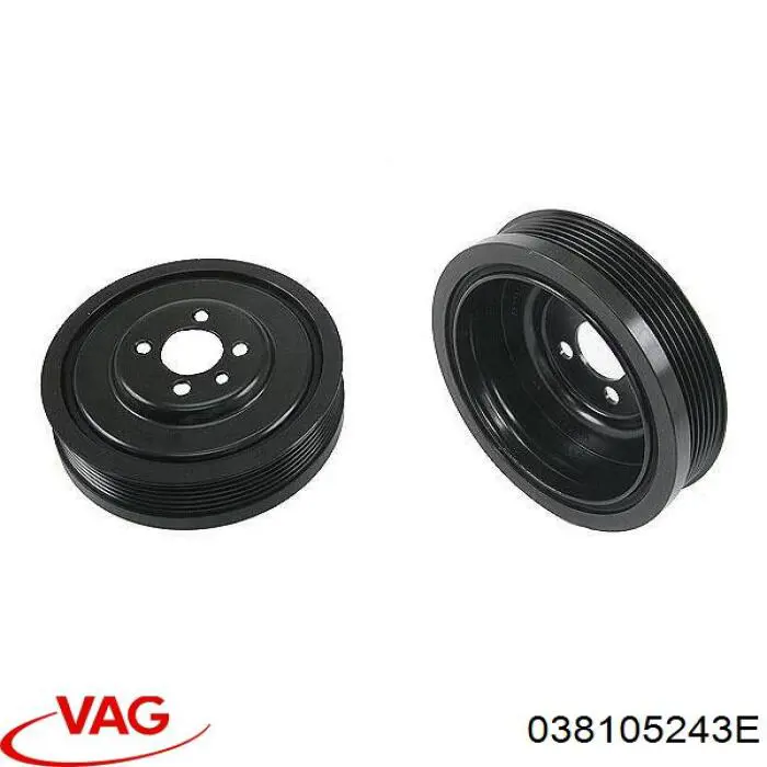 Купити 038105243E VAG Шків колінчастого вала