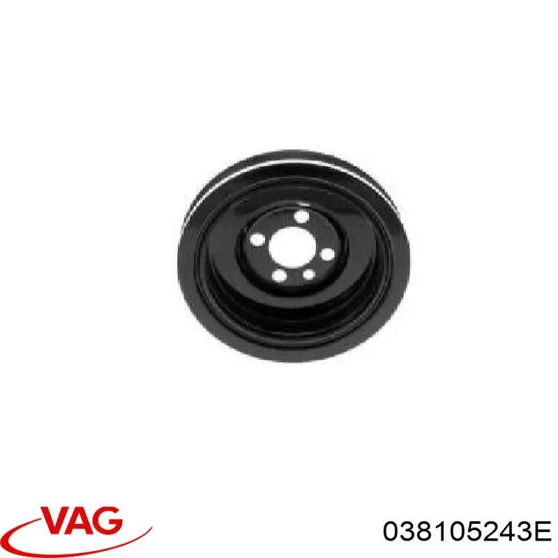 Шків колінвала 038105243E VAG