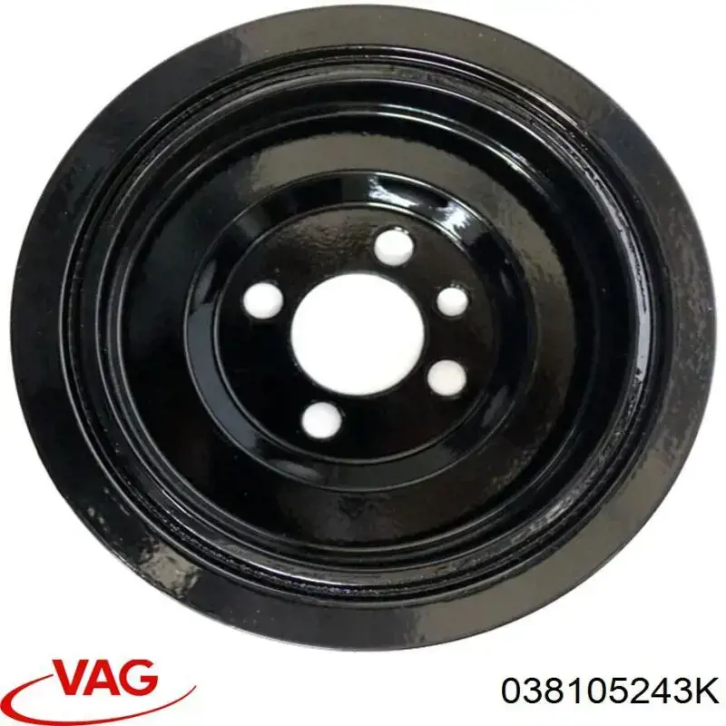 038105243K VAG Демпфер колінвалу