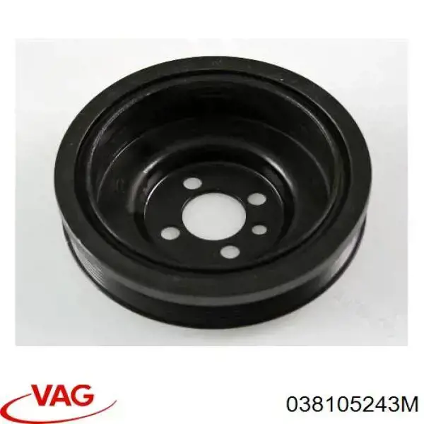 Шків колінвала (демпфер ) VAG 038105243M ціна, від 12.67 USD