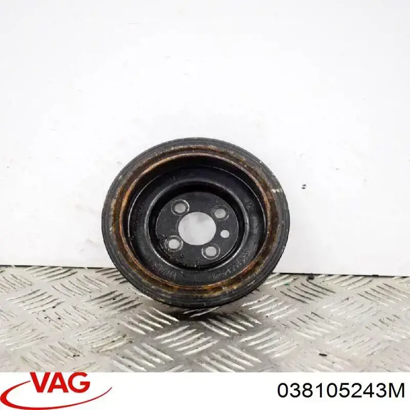 Демпферний шків колінвала VAG 038105243M