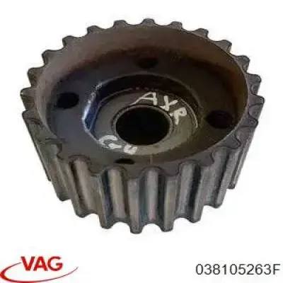 Зірочка приводу коленвала двигуна VAG 038105263F ціна, від 10.13 USD