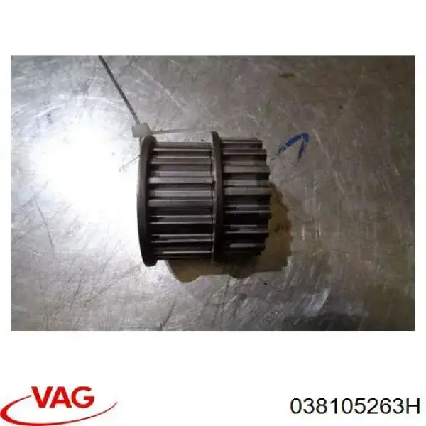 Зірочка приводу коленвала двигуна VAG 038105263H ціна, від 12.95 USD