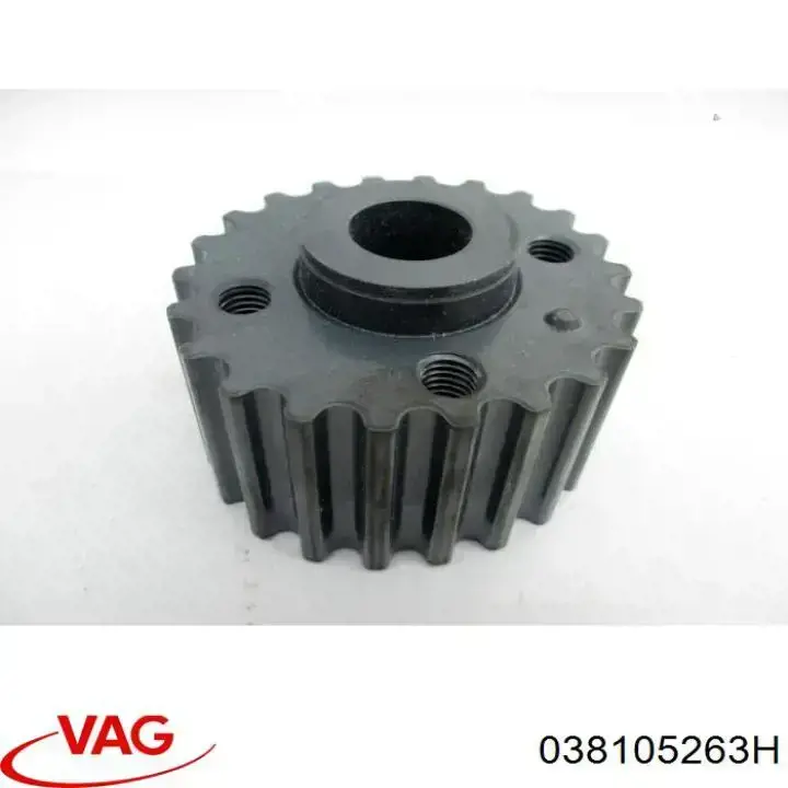 Шестерня приводу колонвала двигуна VAG 038105263H