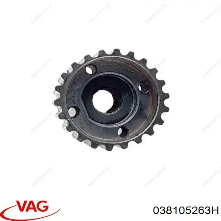 Зірочка приводу коленвала двигуна VAG 038105263H ціна, від 12.95 USD