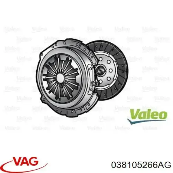 Купити 038105266AG VAG Маховик із зубчастим ободом в зборі