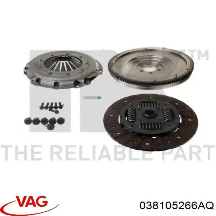 Маховик зчеплення VAG 038105266AQ
