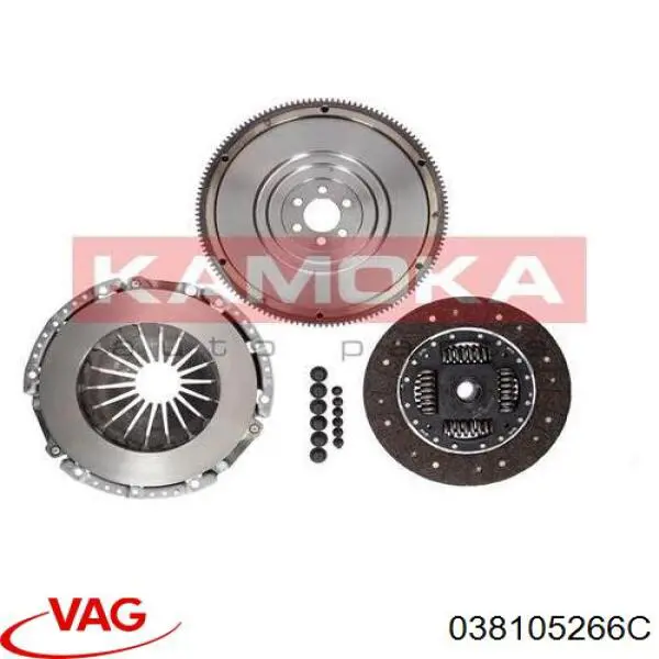 Купити 038105266C VAG Маховик із зубчастим ободом в зборі