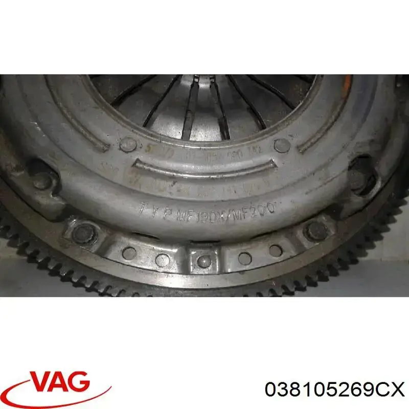 Купити Маховик Skoda Fabia II 5J2, 542, 572, 582
