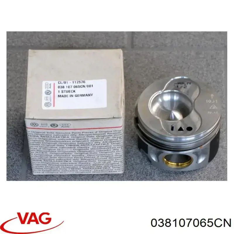 Купити 038107065CN VAG Поршень в комплекті на 1 циліндр, STD