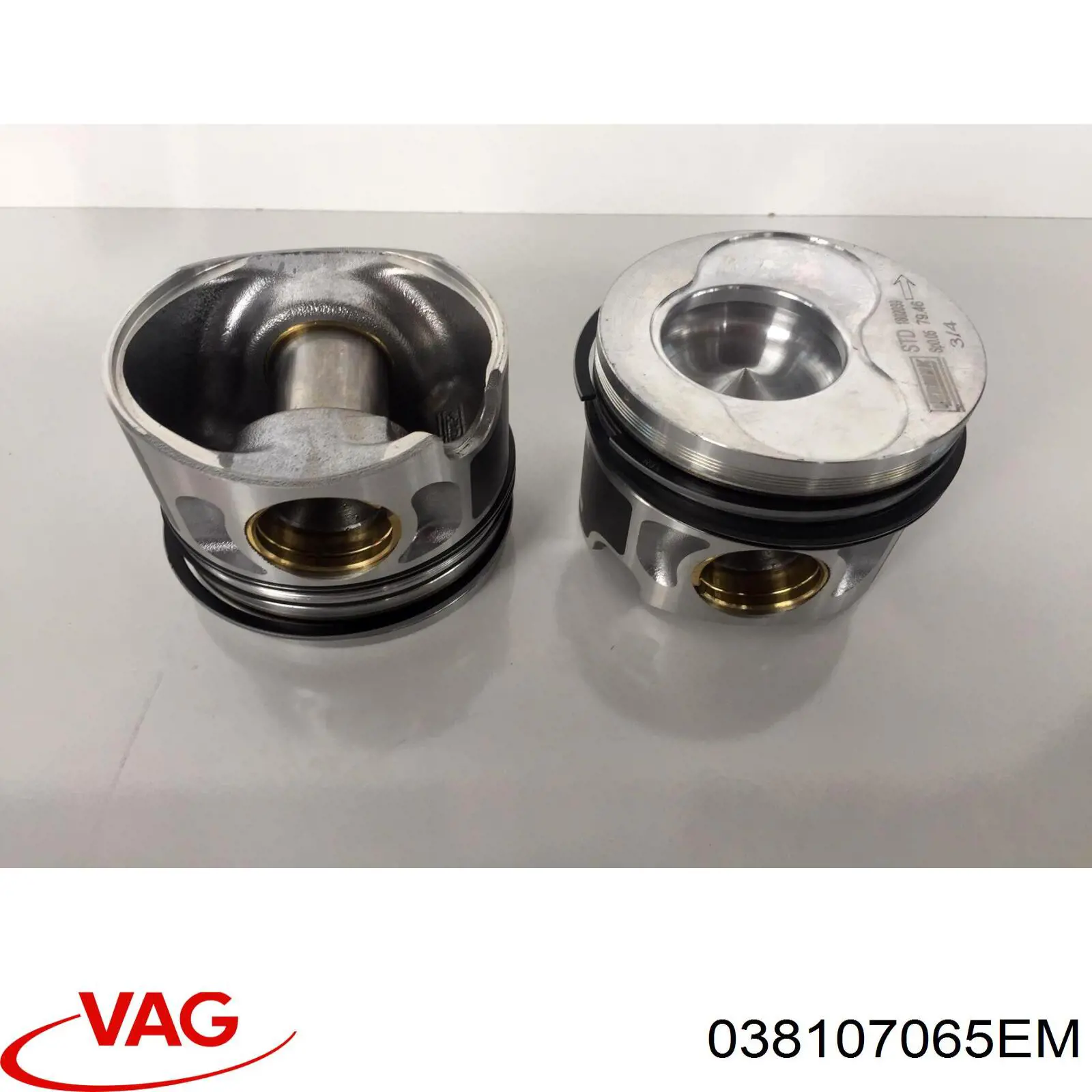 Купити 038107065EM VAG Поршень в комплекті на 1 циліндр, STD