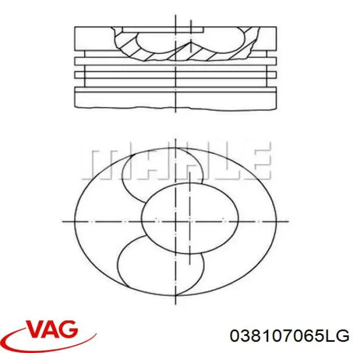  VAG 038107065LG ціна, від 17.73 USD