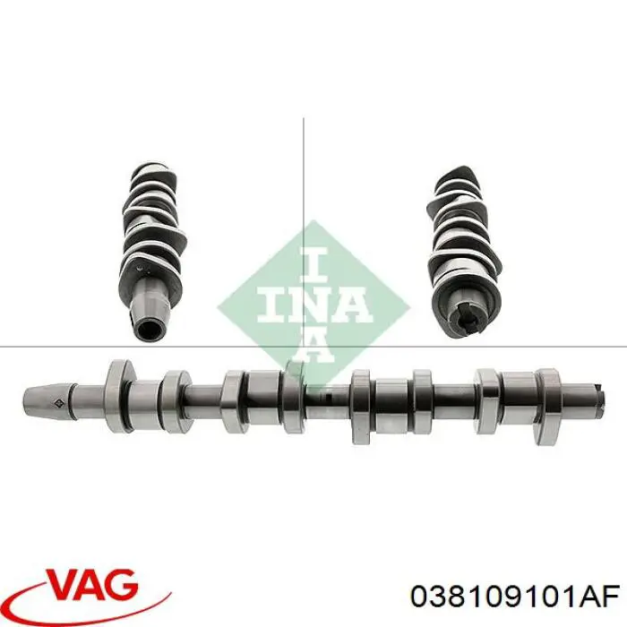 Розподілвал двигуна VAG 038109101AF ціна, від 229.29 USD