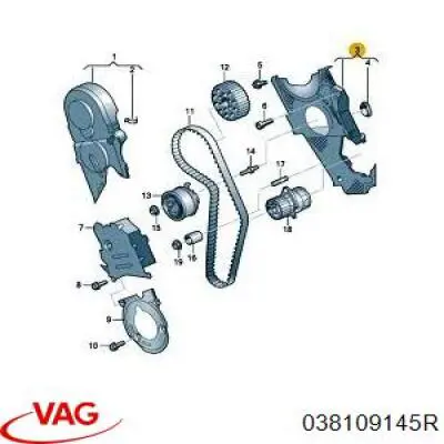 Купити 038109145R VAG 