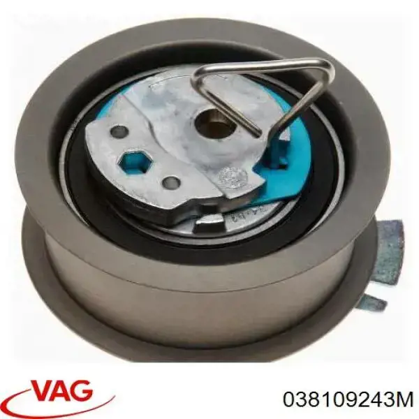 Ролик натягувача ременя ГРМ 038109243M VAG
