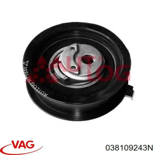 Ролик натягувача ременя ГРМ 038109243N VAG