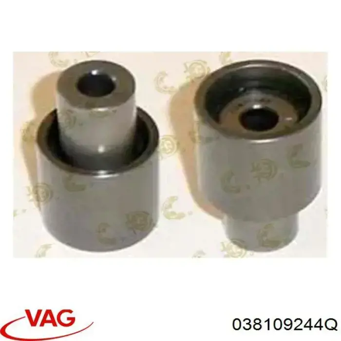 Ролик ременя ГРМ, паразитний VAG 038109244Q ціна, від 10.41 USD