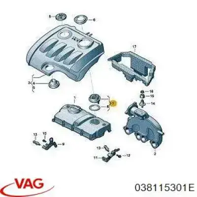  VAG 038115301E ціна, від 20.70 USD