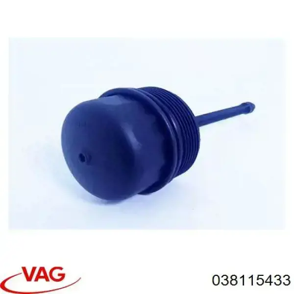 038115433 VAG Кришка масляного фільтра