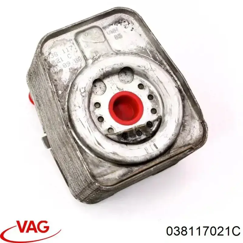 Купити 038117021C VAG Радіатор масляний (холодильник), під фільтром