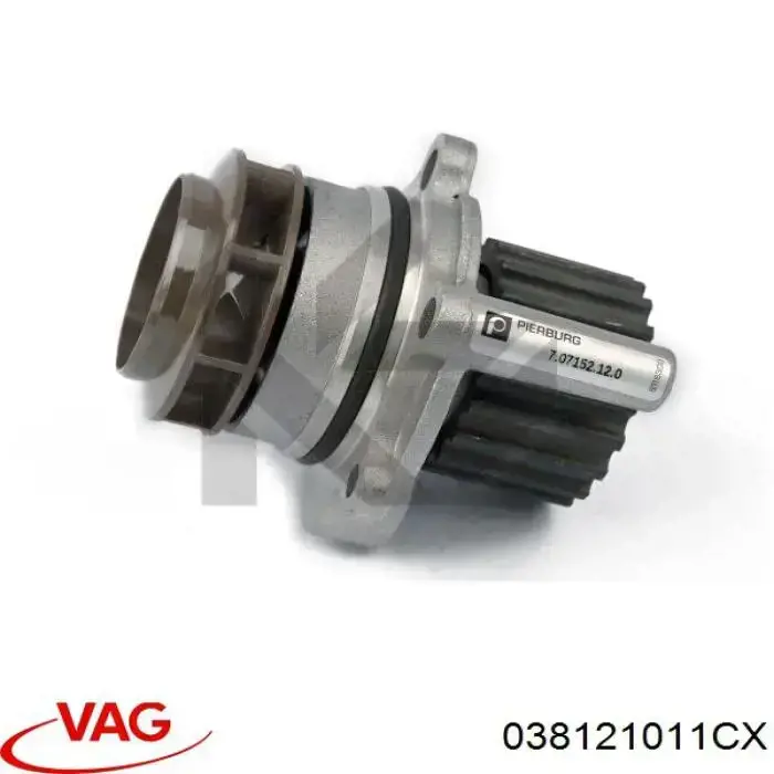 Помпа охолодження VAG 038121011CX ціна, від 23.39 USD