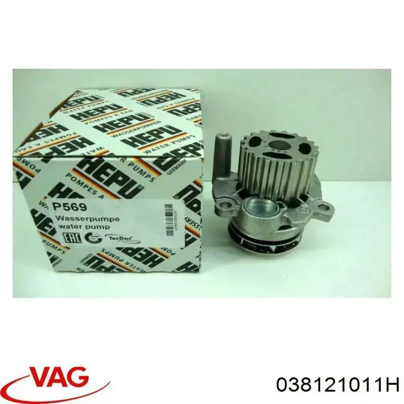 Помпа охолодження VAG 038121011H ціна, від 22.22 USD