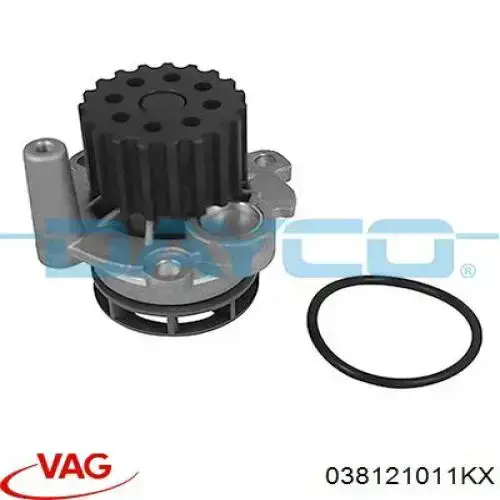 Помпа охолодження VAG 038121011KX ціна, від 24.07 USD