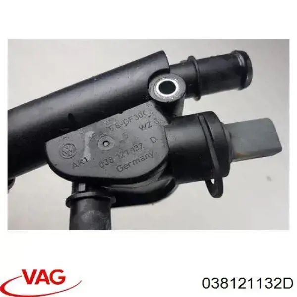038121132D VAG Водяний патрубок