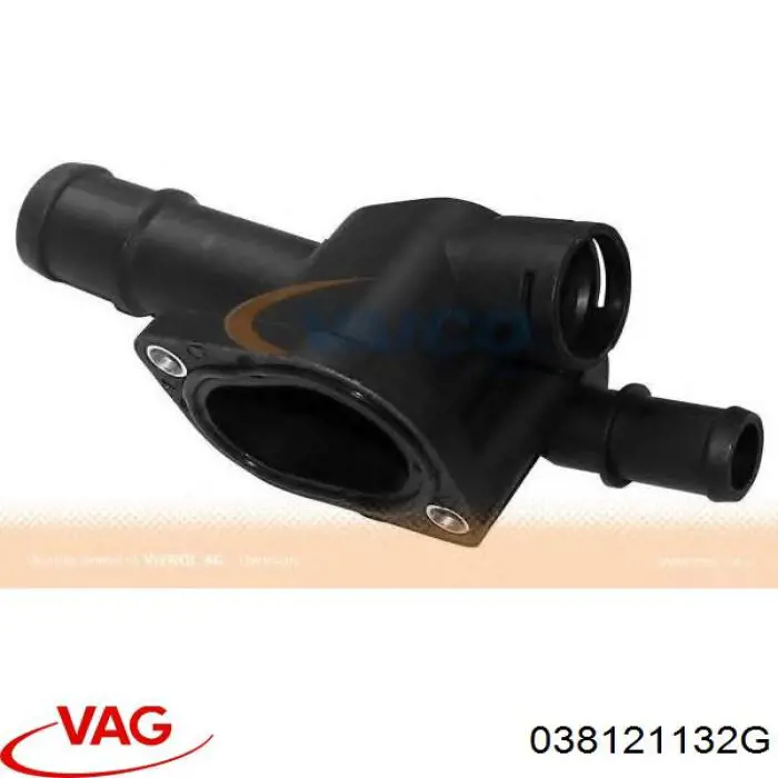 Фланець системи охолодження (трійник) 38121132G VAG