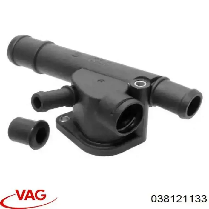 Купити 038121133 VAG Фланець системи охолодження (трійник)
