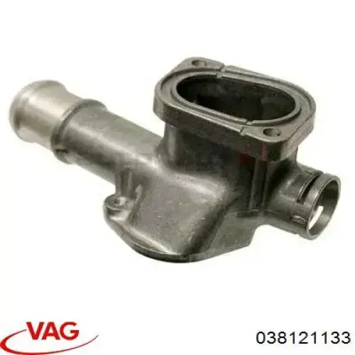 Фланець системи охолодження (трійник) VAG 038121133 ціна, від 3.57 USD