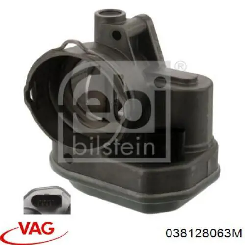 Блок дросельної заслінки VAG 038128063M ціна, від 88.69 USD