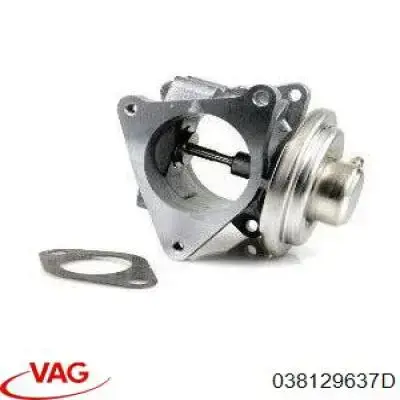 Клапан EGR рециркуляції газів VAG 038129637D