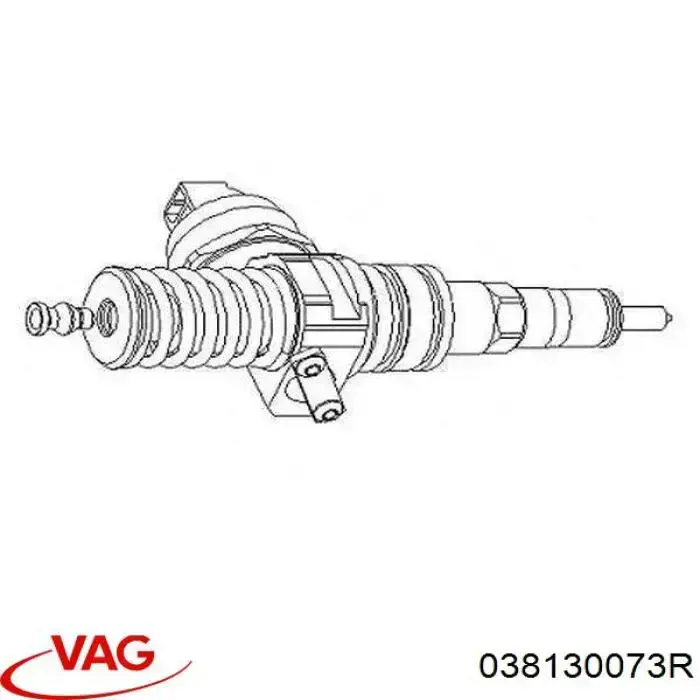 Форсунка паливна VAG 038130073R ціна, від 56.43 USD