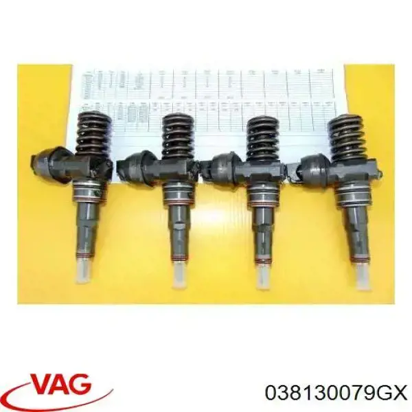 Купити 038130079GX VAG Форсунка дизельна в зборі, розпилювач + тримач
