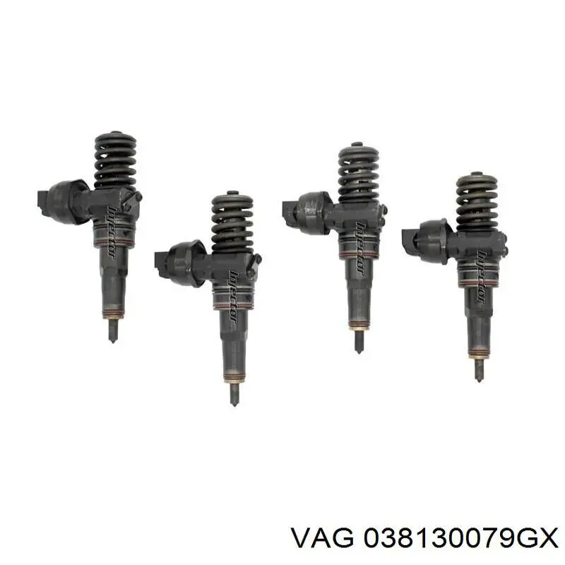 Форсунка паливна VAG 038130079GX ціна, від 52.39 USD
