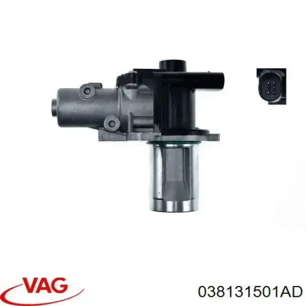 Клапан EGR VAG 038131501AD ціна, від 31.74 USD