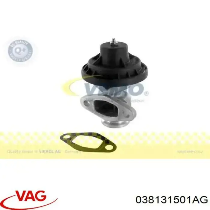 Клапан EGR VAG 038131501AG ціна, від 15.20 USD