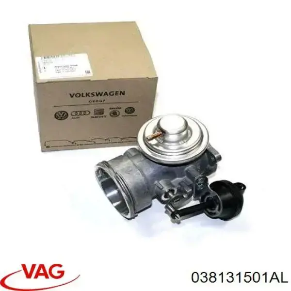 Клапан EGR VAG 038131501AL ціна, від 27.80 USD