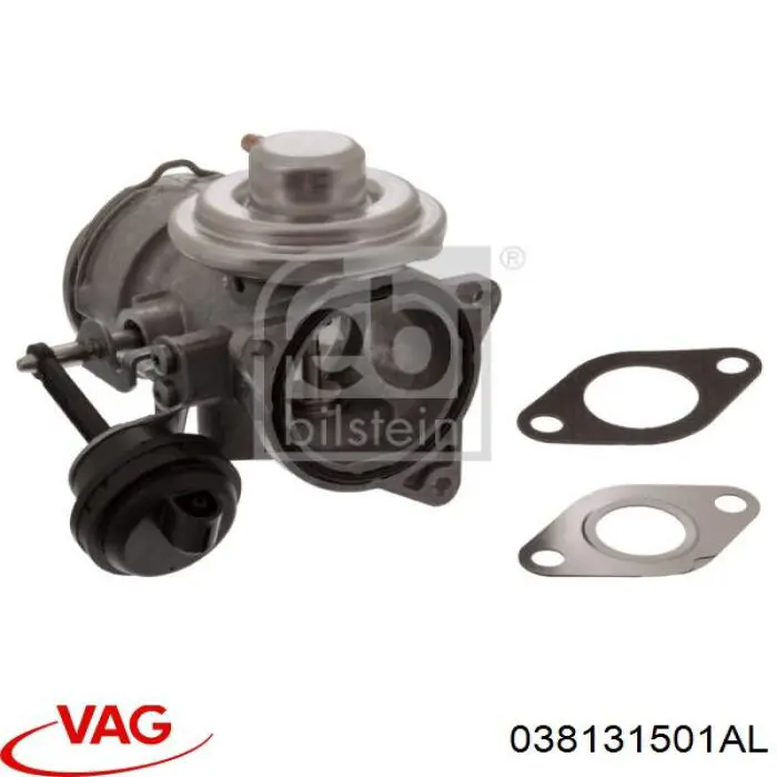 Клапан EGR VAG 038131501AL ціна, від 27.80 USD