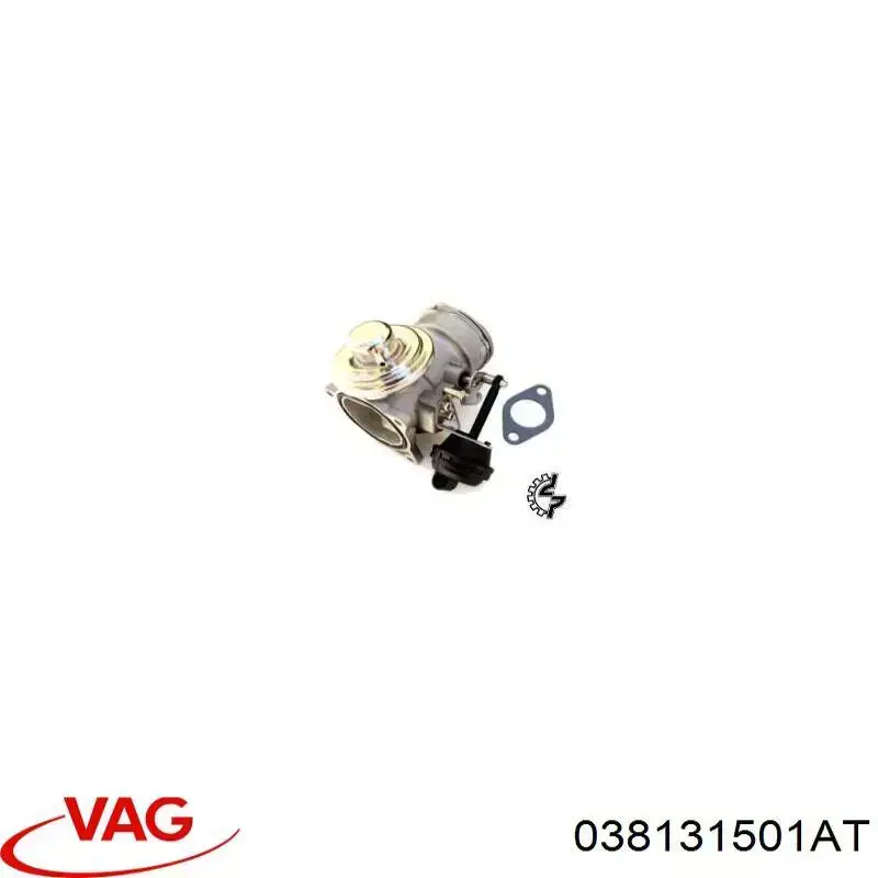 Купити 038131501AT VAG Прилади управління системи рециркуляції