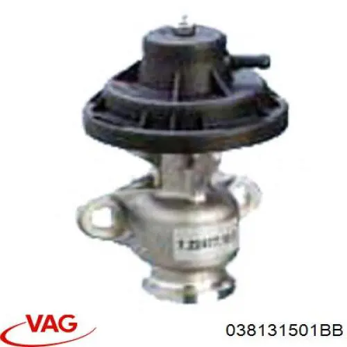 038131501BB VAG клапан egr, рециркуляції газів