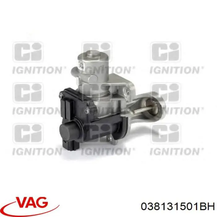 Клапан ЄГР 038131501BH VAG