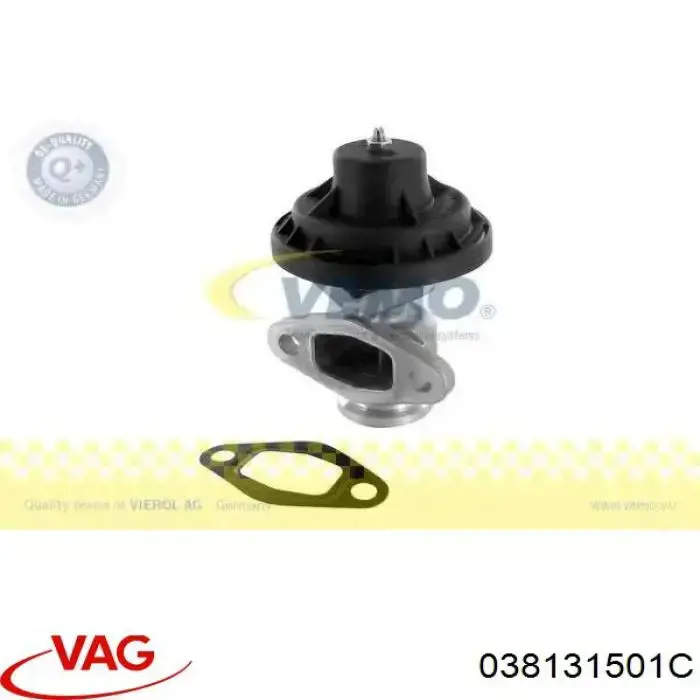 Клапан EGR VAG 038131501C ціна, від 19.00 USD