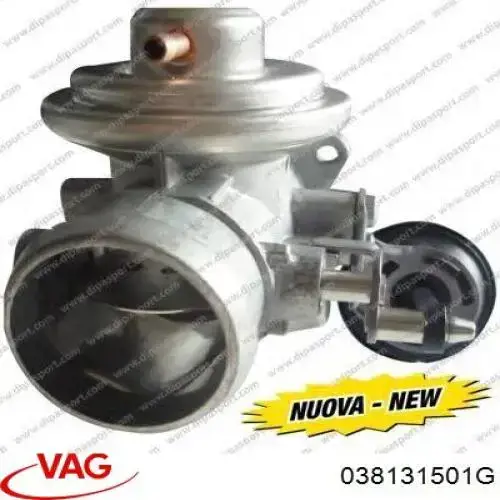 Клапан EGR VAG 038131501G ціна, від 28.35 USD