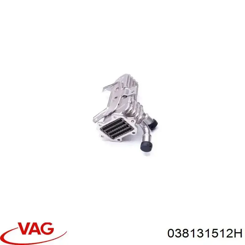 Купити 038131512H VAG Радіатор системи EGR рециркуляції вихлопних газів