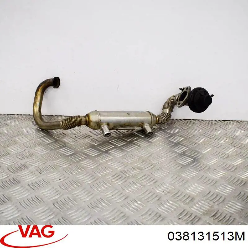 Радіатор системи EGR рециркуляції вихлопних газів 038131513M VAG