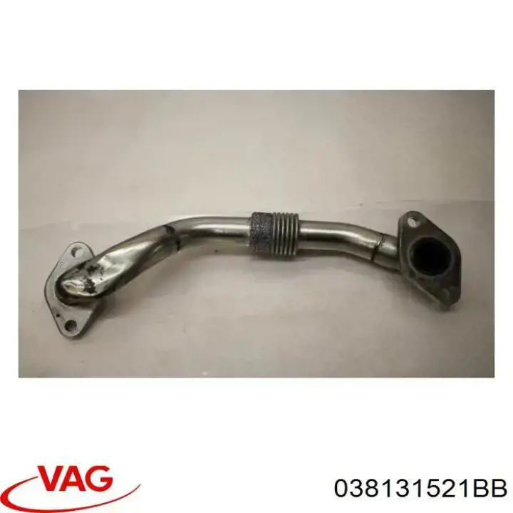 Патрубок системи рециркуляції ВГ VAG 038131521BB ціна, від 133.39 USD